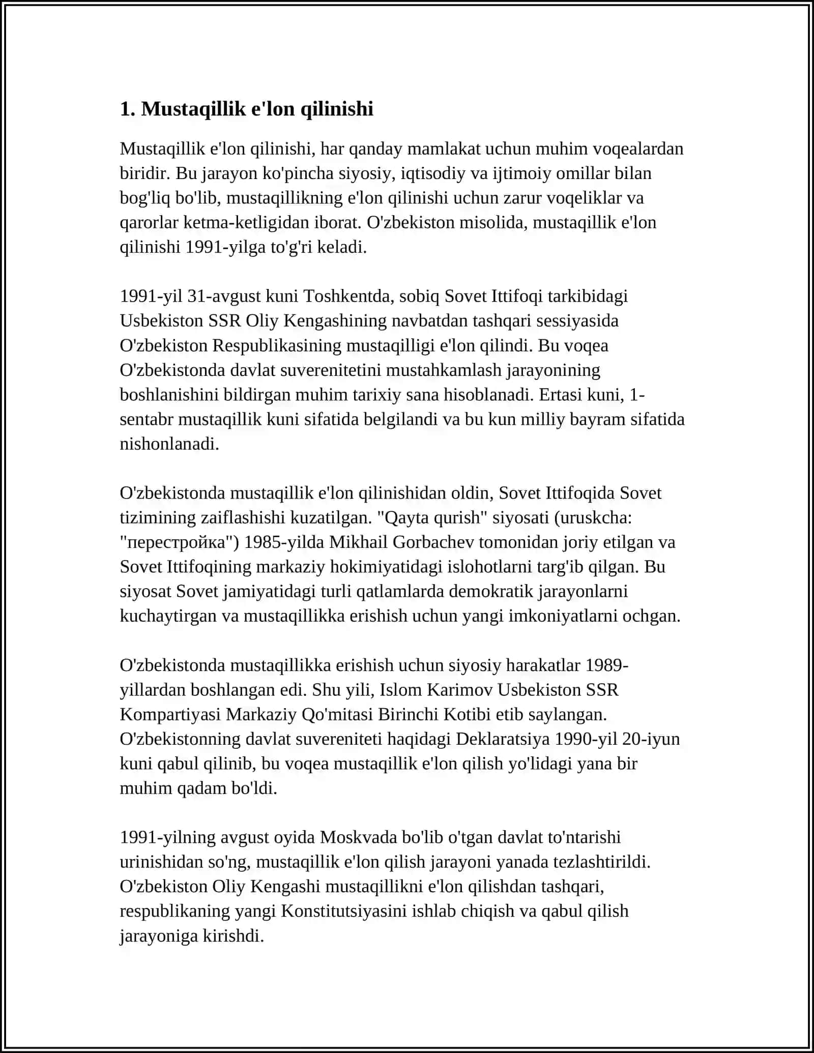 OʻZBEKISTONNING YANGI TARIXI 3