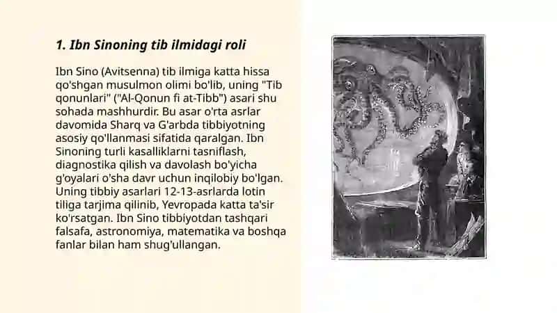 Ibn Sinoning kasalliklar kelib chiqishidagi falsafiy nazariyalar 3