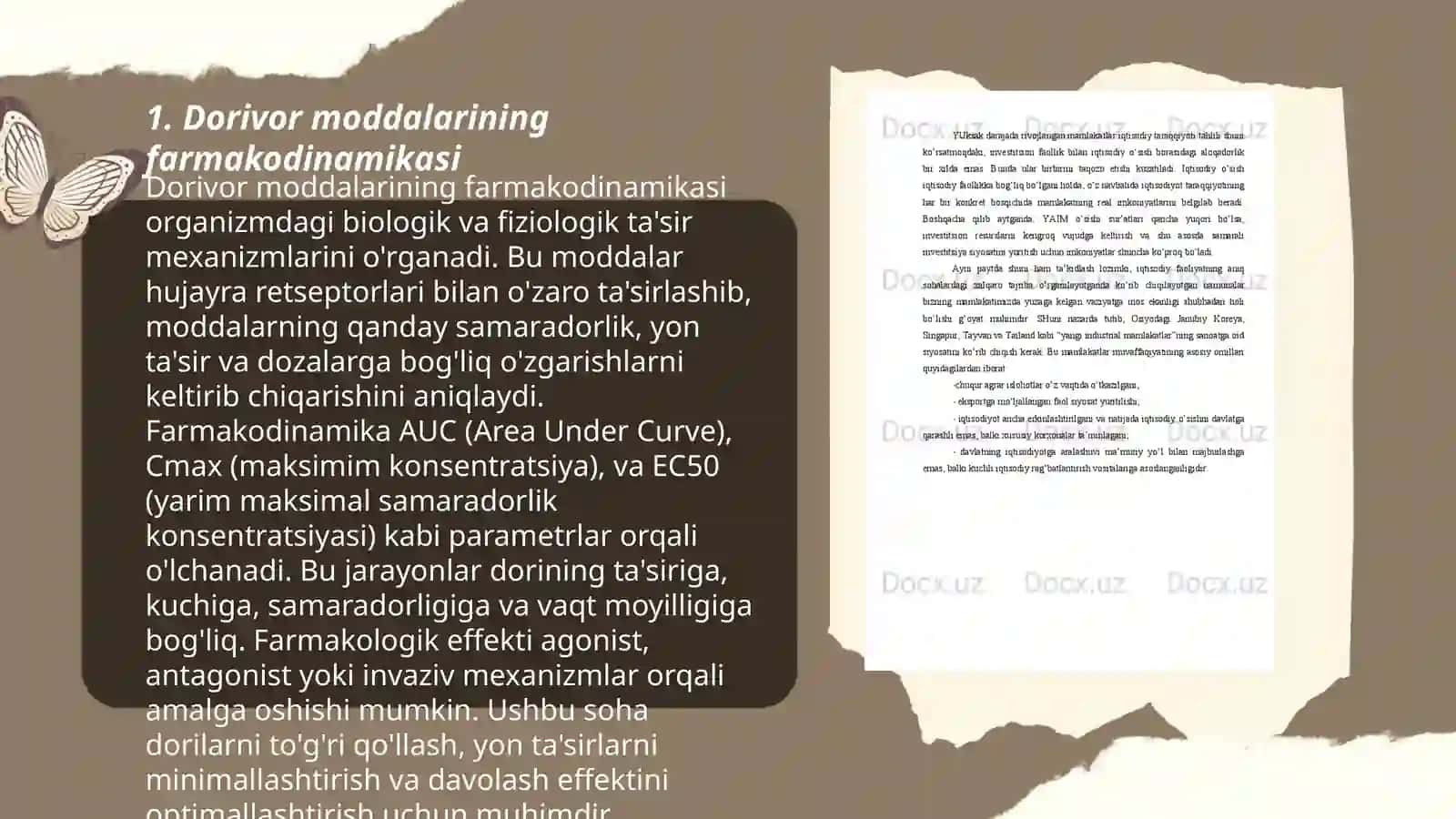 Dorivor moddalarni terapevtik samaradorligiga ta'sir etuvchi omillar 3