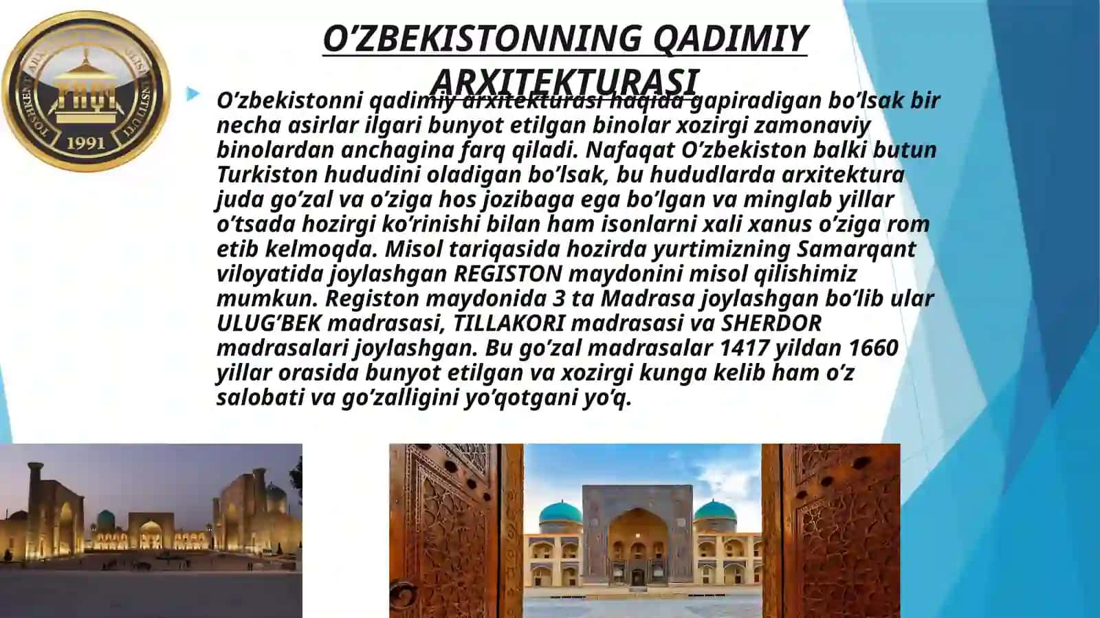 O'zbekistonning eng yangi tarixi 3