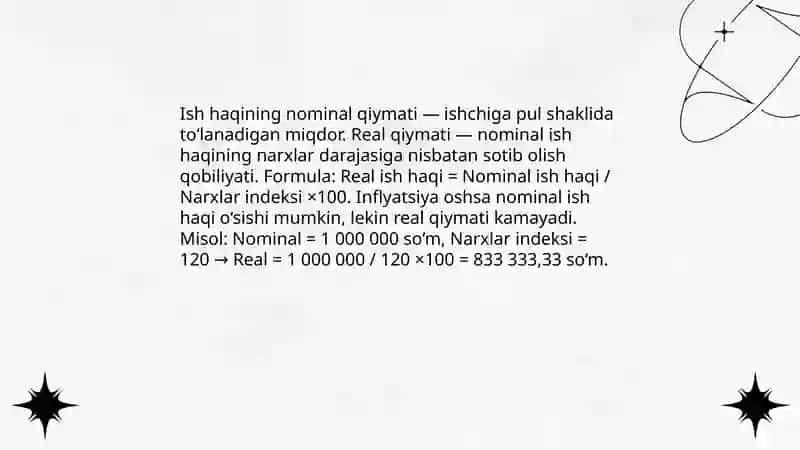 Ish haqining iqtisodiy mazmuni 3
