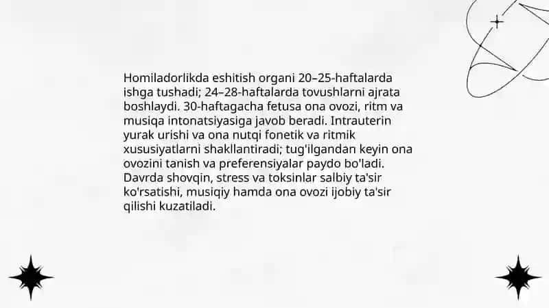 Ontogenezda bo'langan nutuqning asosiy bosqichlari 3