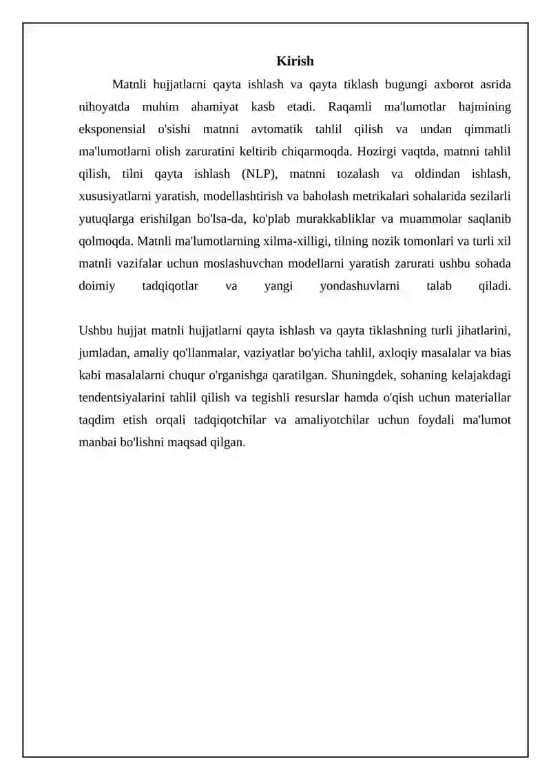 Matnli hujatlari qayta ishlash va qayta yaratish 3