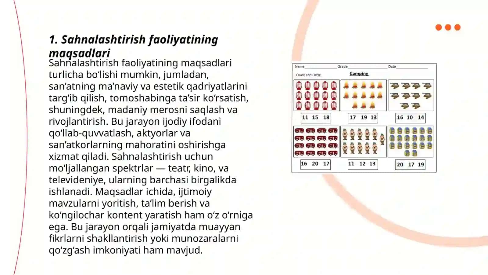 Sahnalashtirish faoliyati jarayonida bolalarda ijodkorlikni rivojlantirishning oʻziga xosligi 3