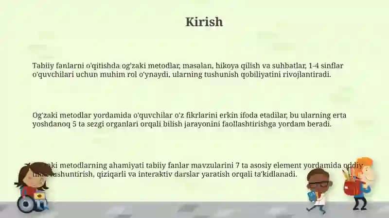 Og‘zaki Metodlar 3