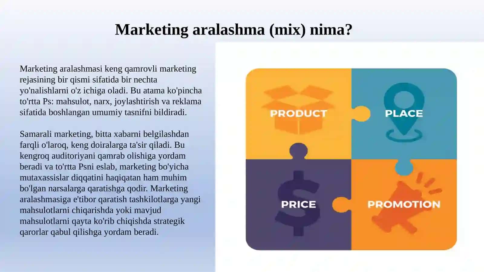 5-Mavzu: Marketing tizimida tovar siyosati 3
