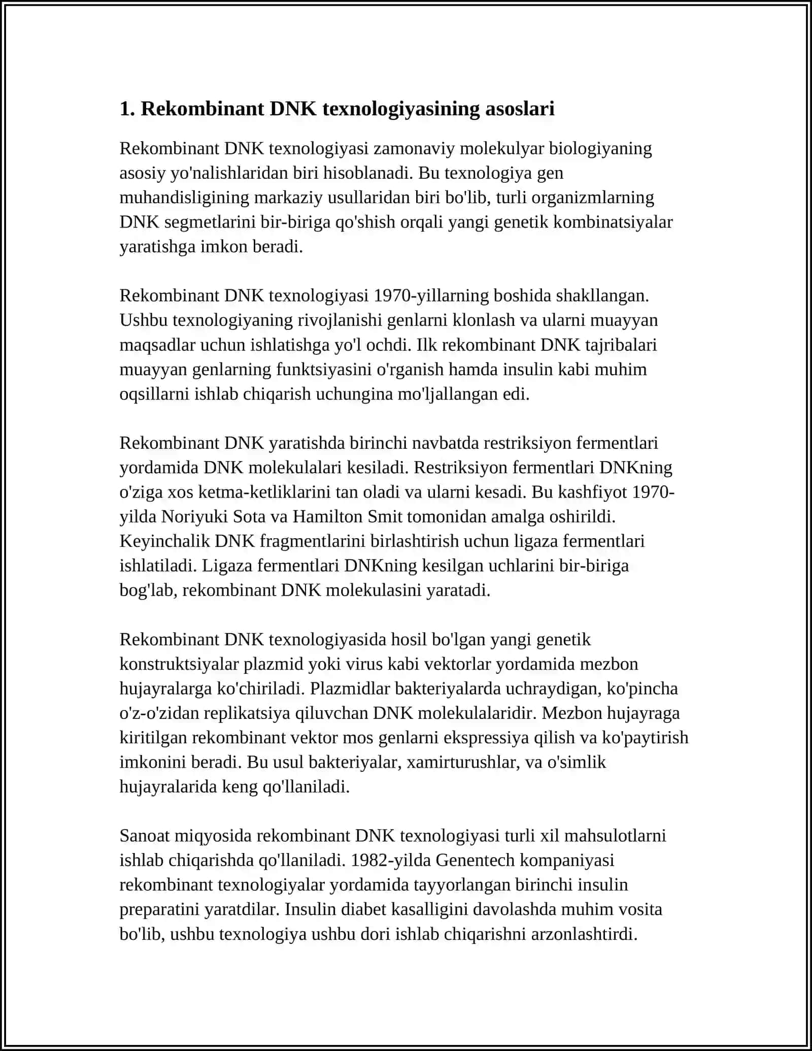 REKOMBINANT DNK OLISH TEXNOLOGIYASI 3