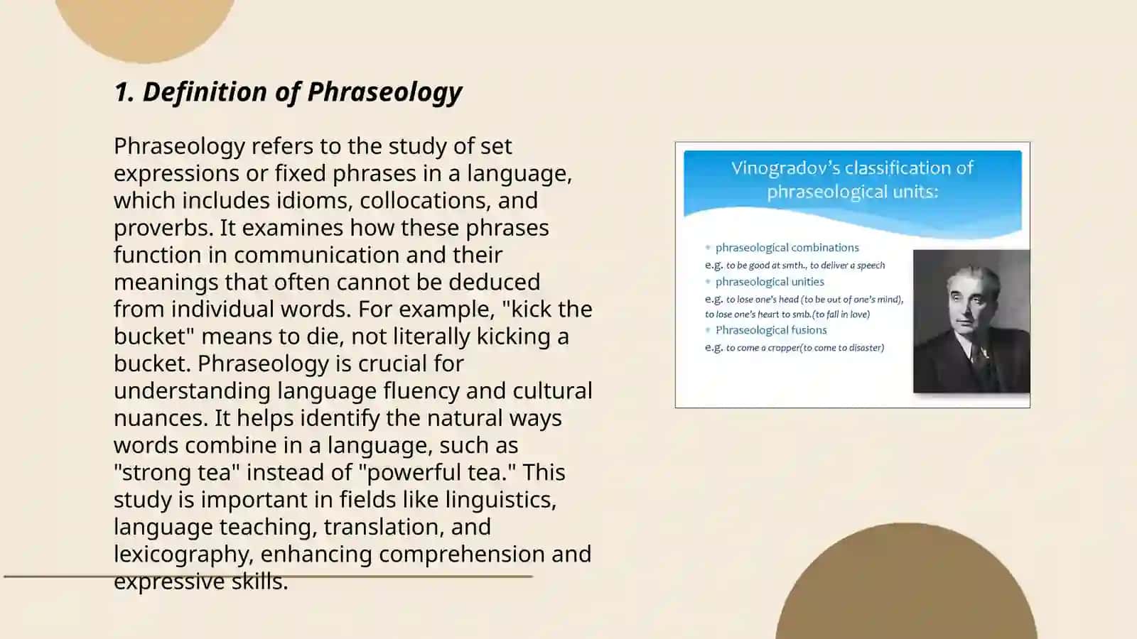 Phraseology 3