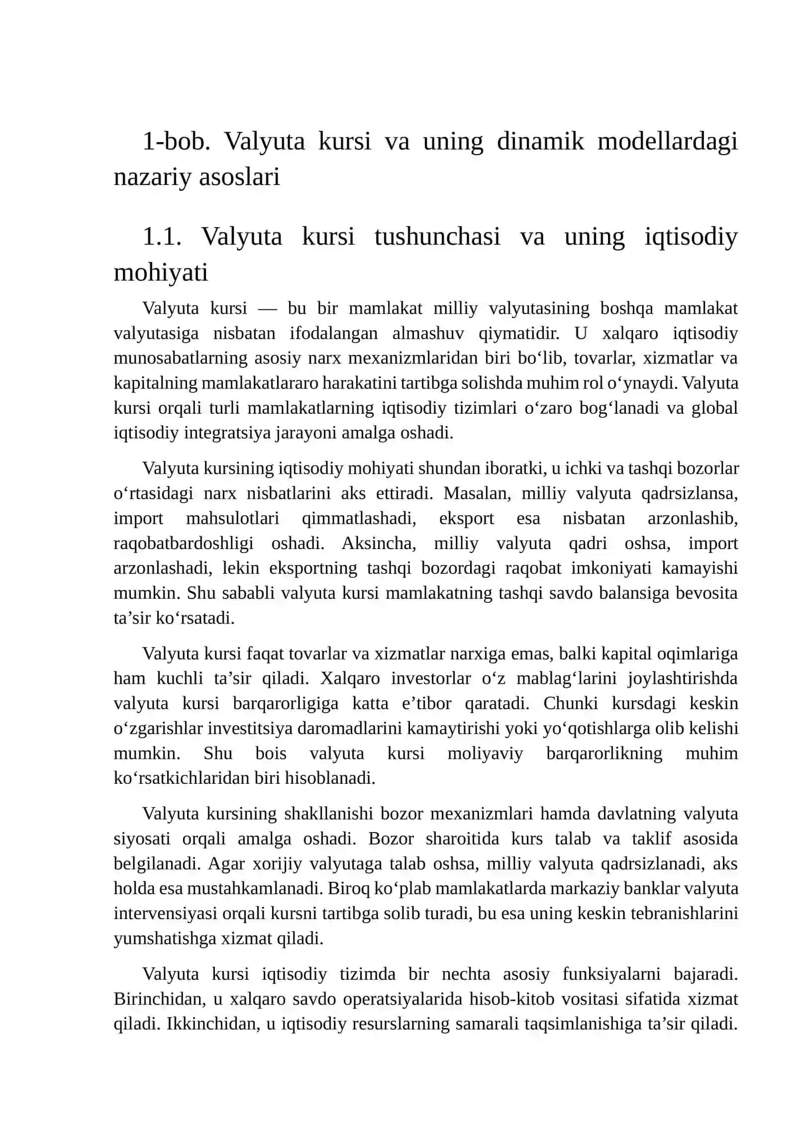 DINAMIK MODELLARDA VALYUTA KURSI VOLATILLIGI VA SHOKLAR 3