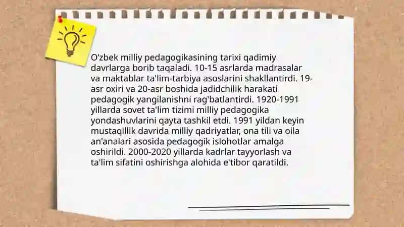 Ōzbek milliy pedagogikasi 3