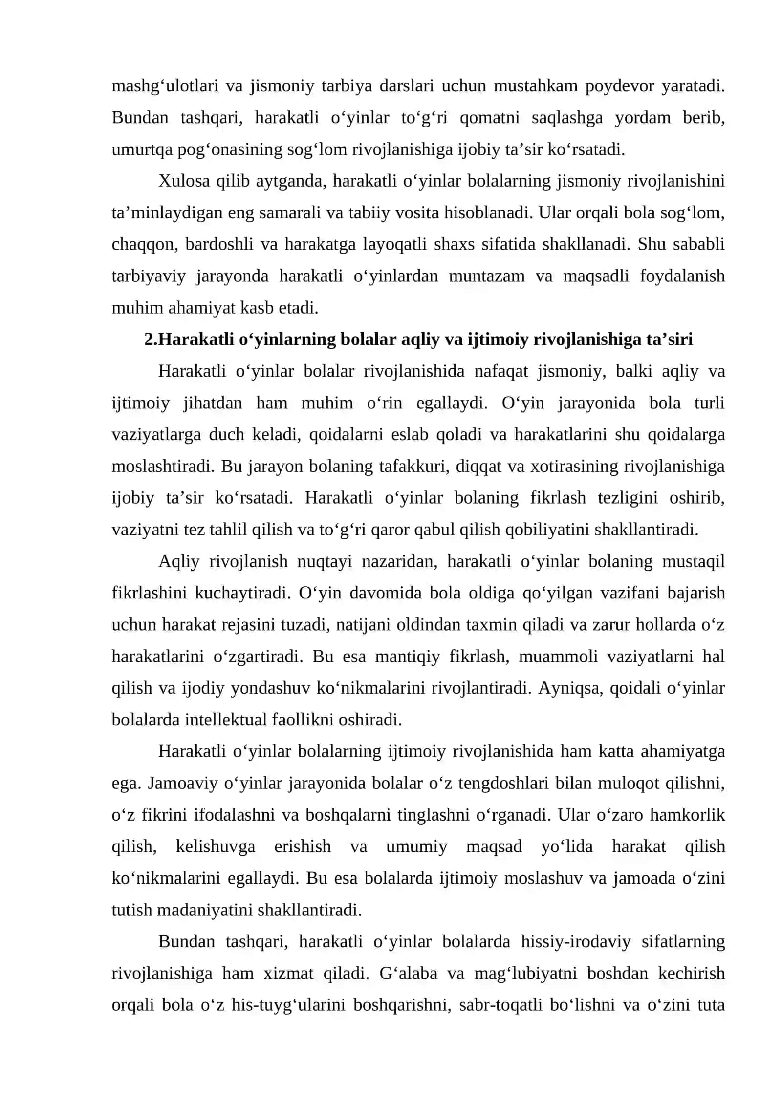 Harakatli o‘yinlarni bolalarni tarbiyalashdagi ahamiyati 3