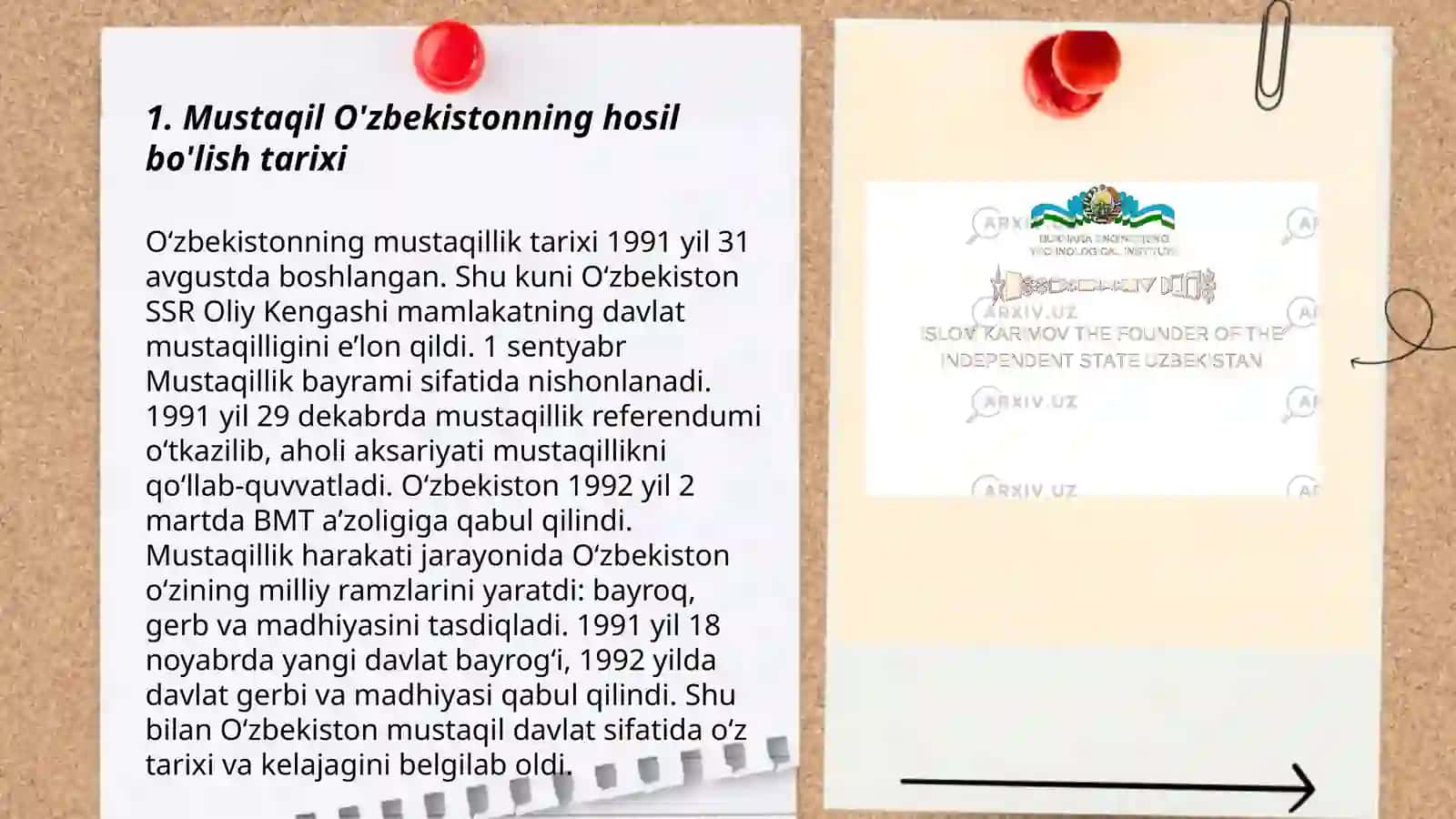Mustaqil Ozbekiston Respublikasi tarixiy geografiyasi 3