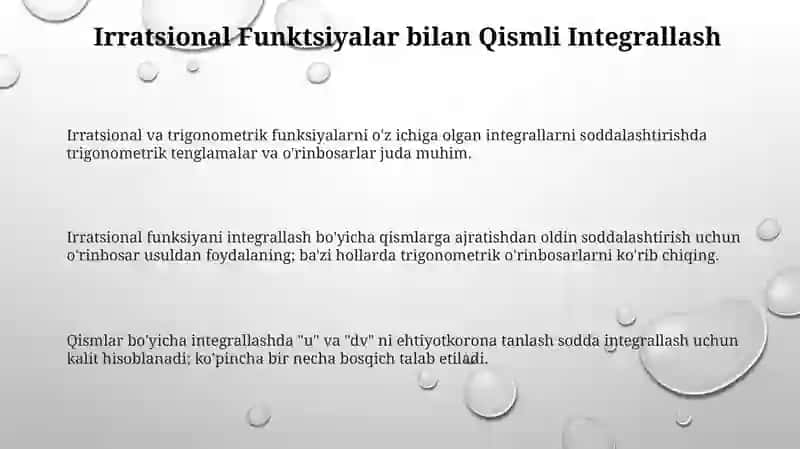 Takomillashgan Usullar 3
