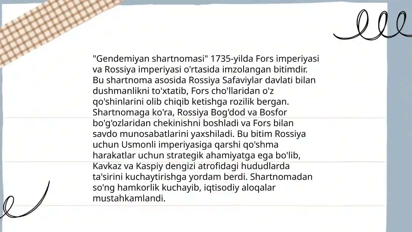 Gendemiyan shartnomasi 3
