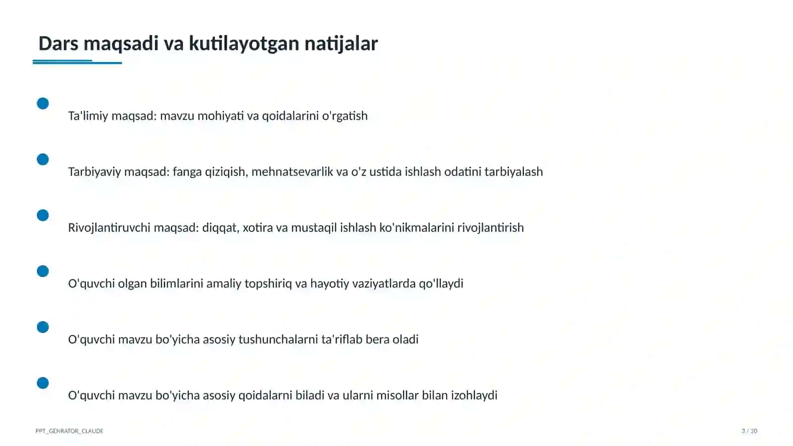 Uy hayvonlari va yovvoyi hayvonlar (1-sinf) 3