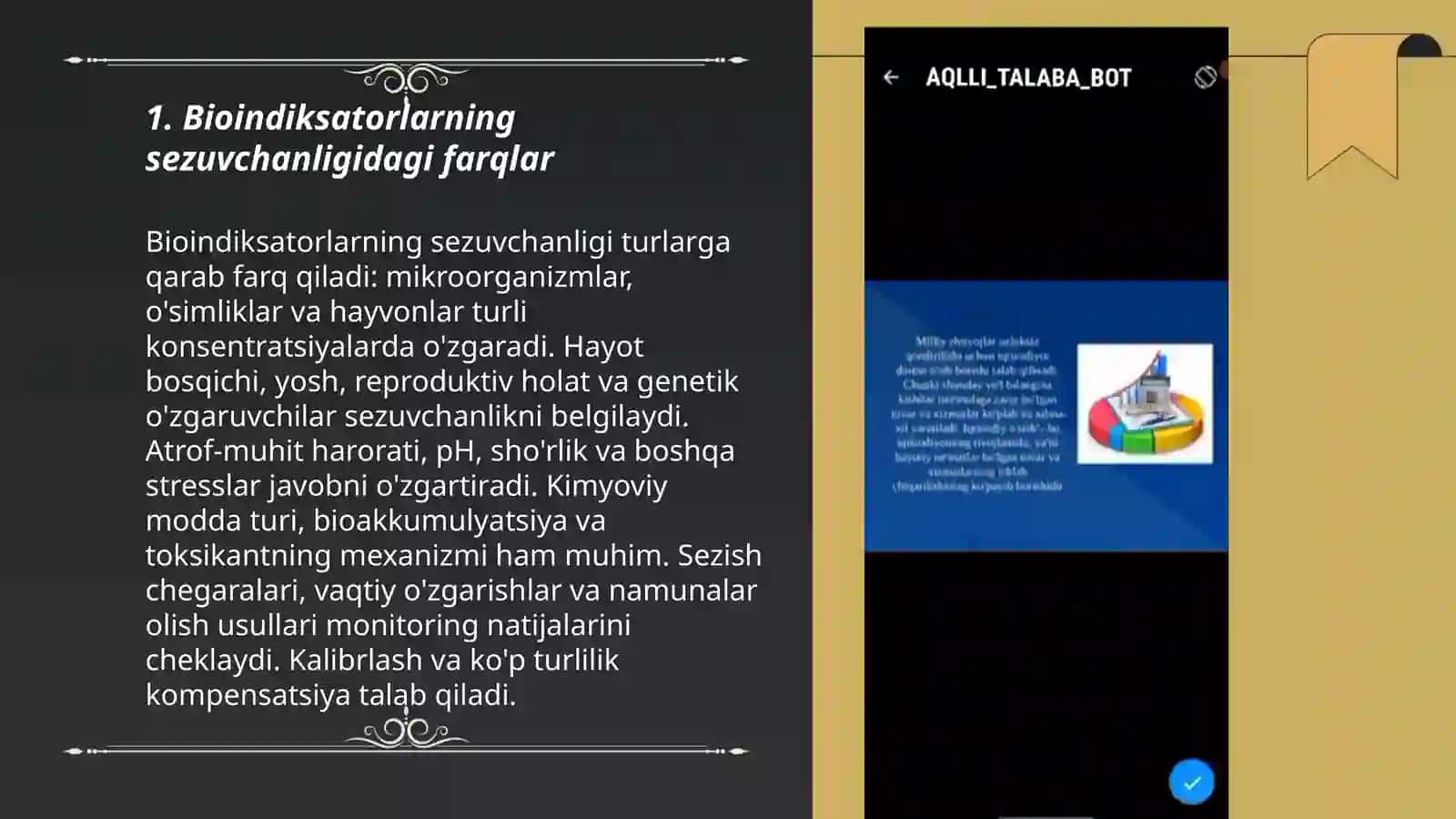 Bioindiksiya metodlarining cheklovlari 3