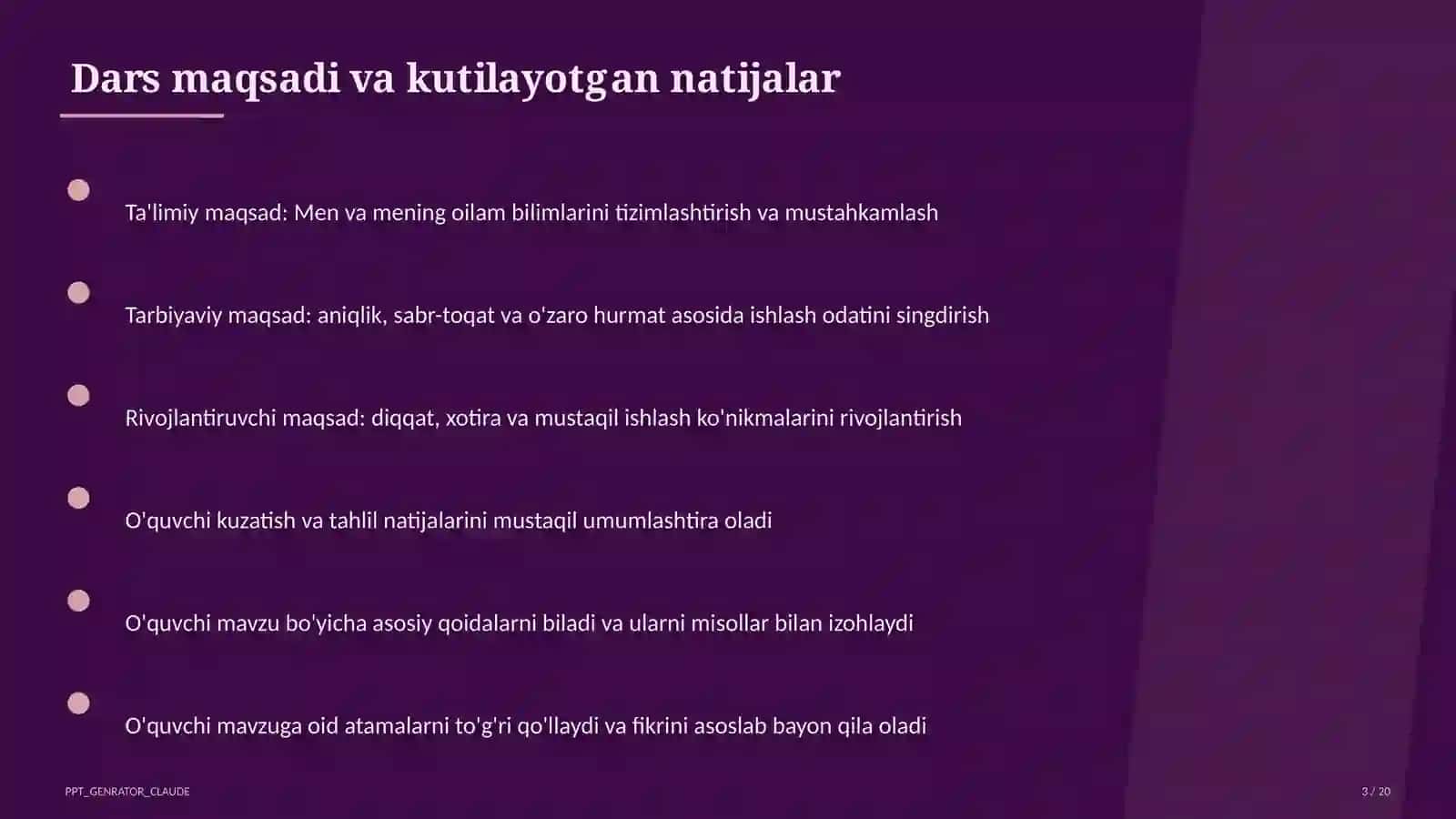 Men va mening oilam (1-sinf) 3