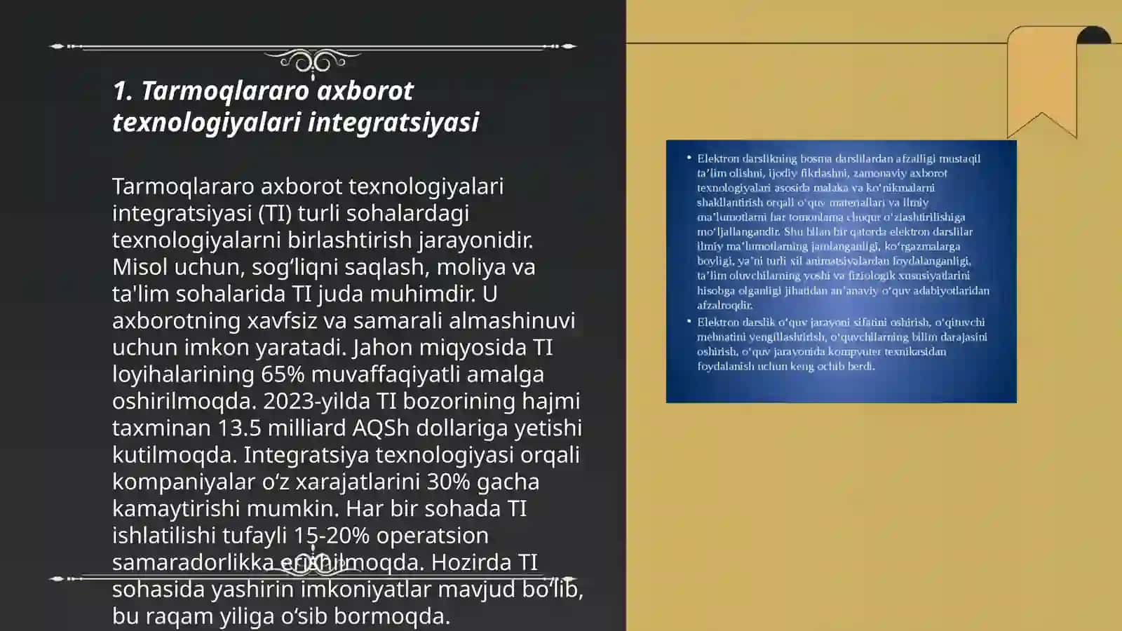 Tarmoq texnologiyalaridan milliy iqtisodiyot tarmoqlari va sohalarida foydalanish 3