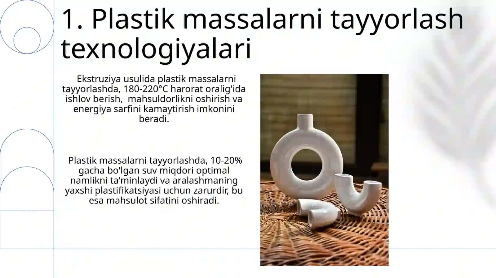 Keramika mahsulotlari ishlab chiqarish texnalogiyasi 3