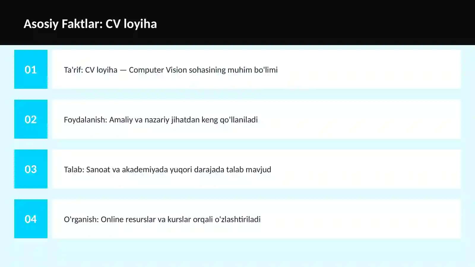 CV loyiha 3
