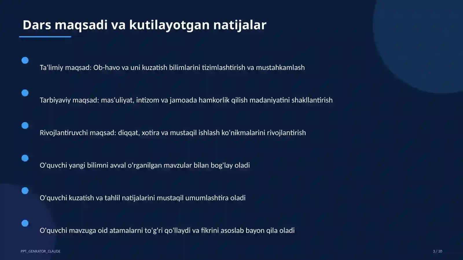 Ob-havo va uni kuzatish (2-sinf) 3