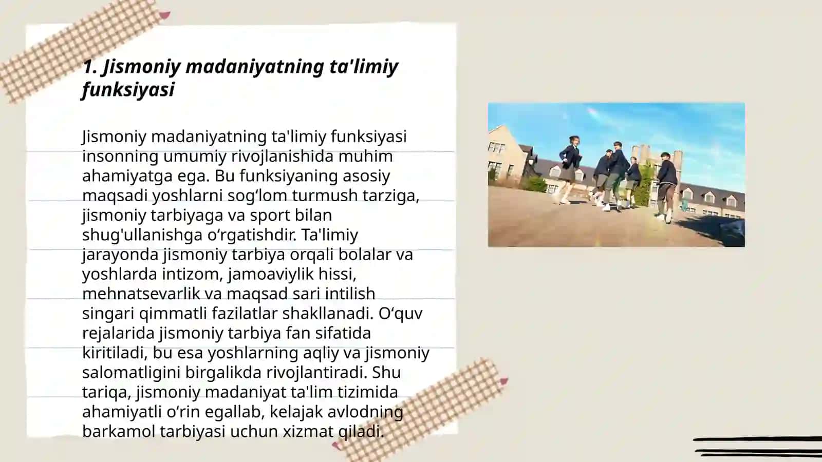 Jismoniy madaniyatning jamiyatdagi asosiy funksiya va shakllari 3