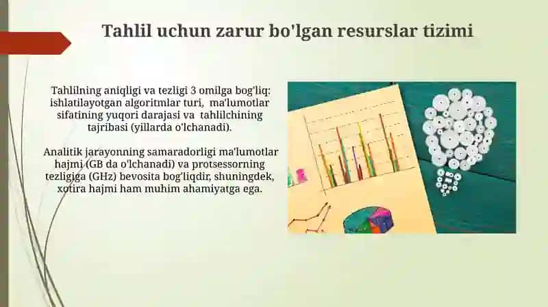 Tahlil uchun kerak manbalari tizimi va uning turlari 3