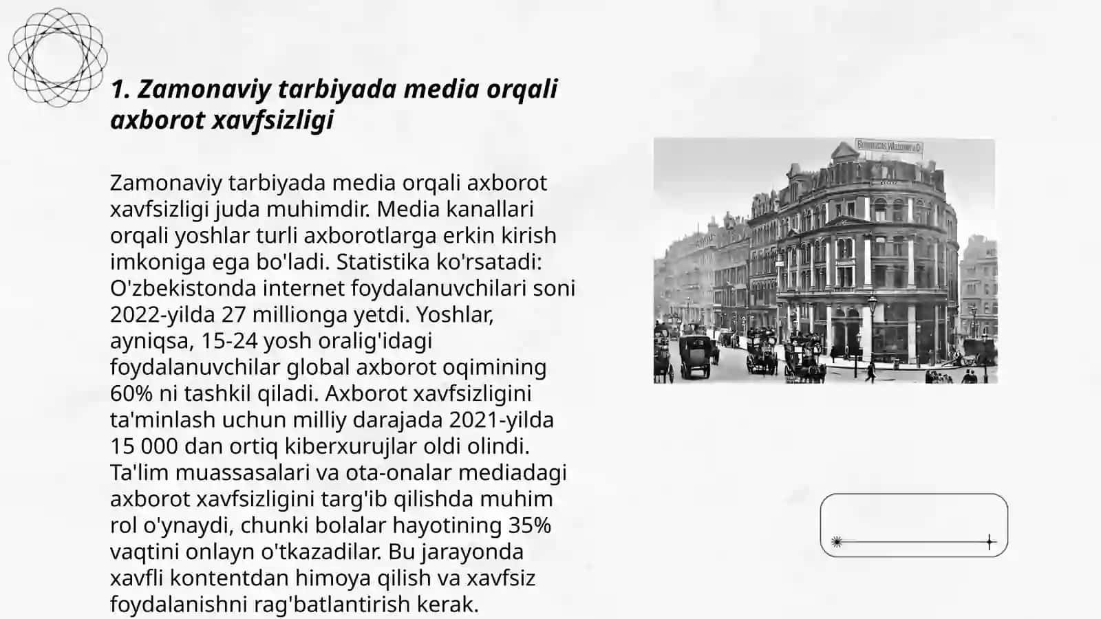 Zamonaviy tarbiyada media. Mediasavodxonlik va mediatarbiya 3