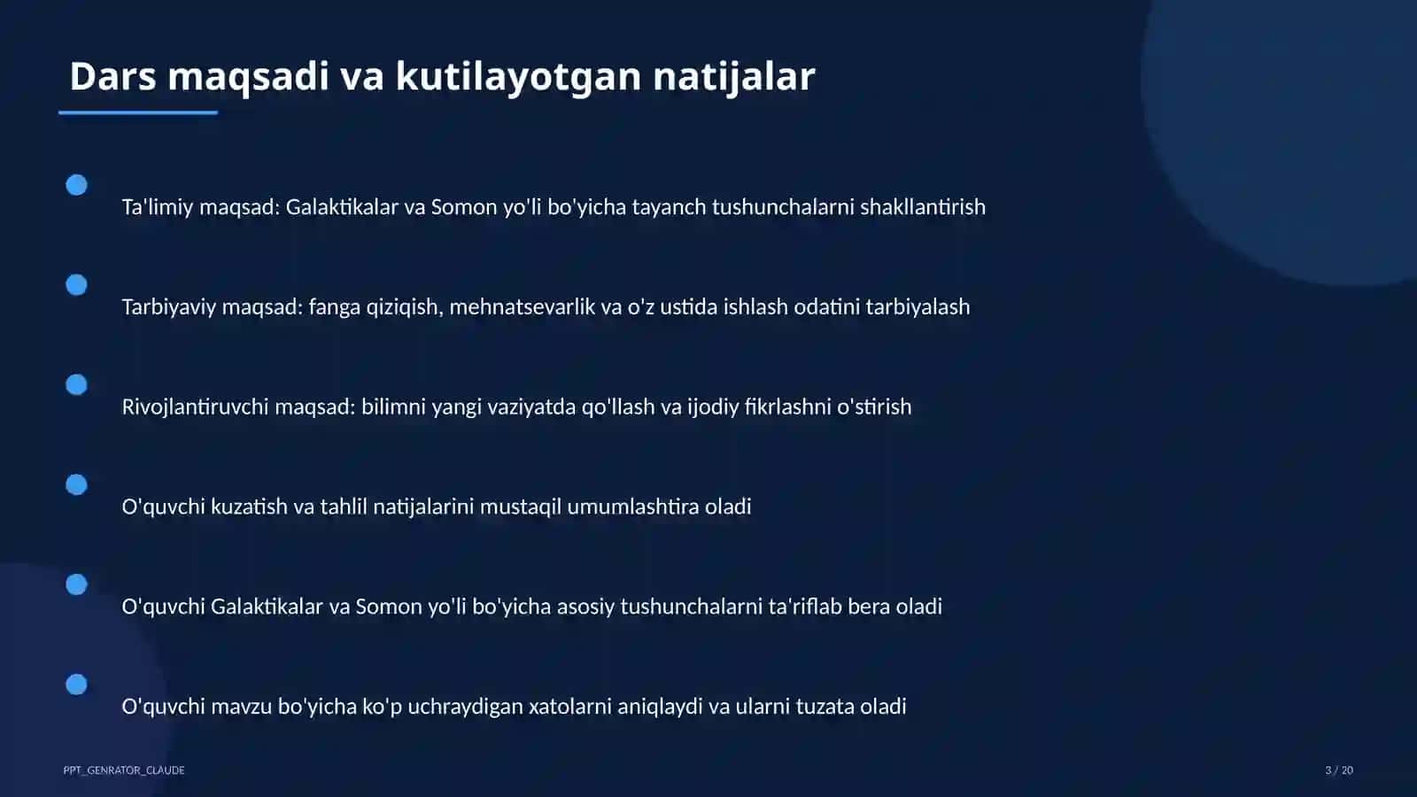 Galaktikalar va Somon yo'li (11-sinf) 3
