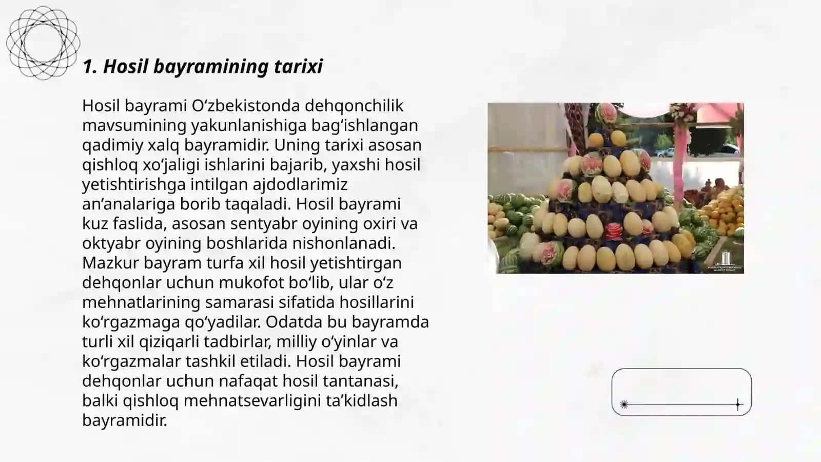 Hosil bayrami katta guruh 3