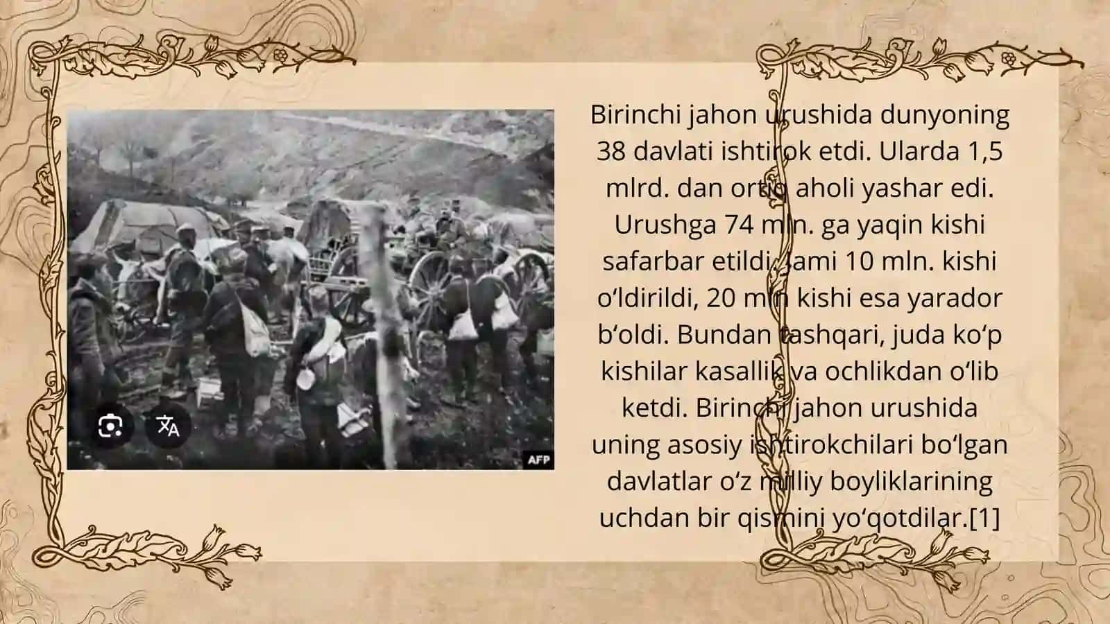 Birinchi Jahon urushining Turkiston olkasiga tasiri va 1916 yil milliy ozodlik harakati 3