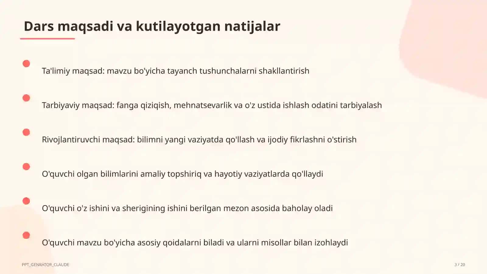 Algebraik kasrlar va ular ustida amallar (8-sinf) 3
