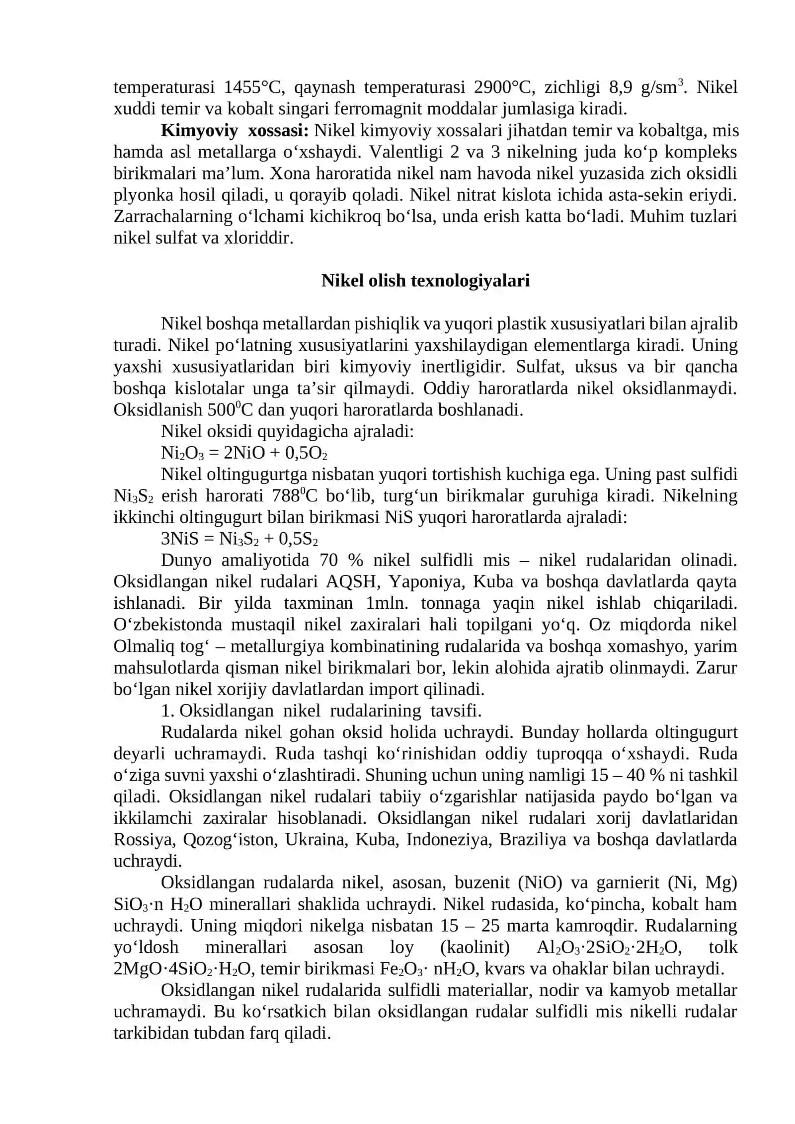NIKEL METALLURGIYASI 3