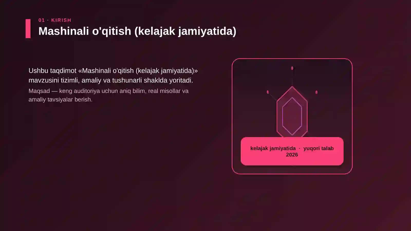 Mashinali o'qitish (kelajak jamiyatida) 3