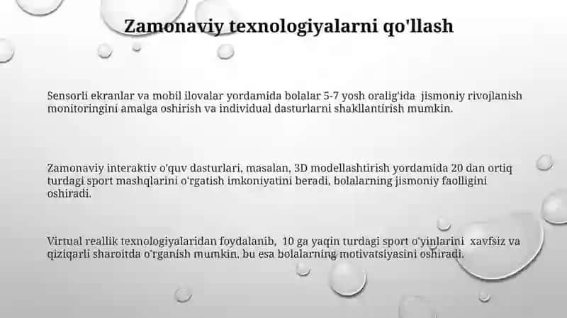 Jismoniy tarbiya ishlarini tashkil etish 3