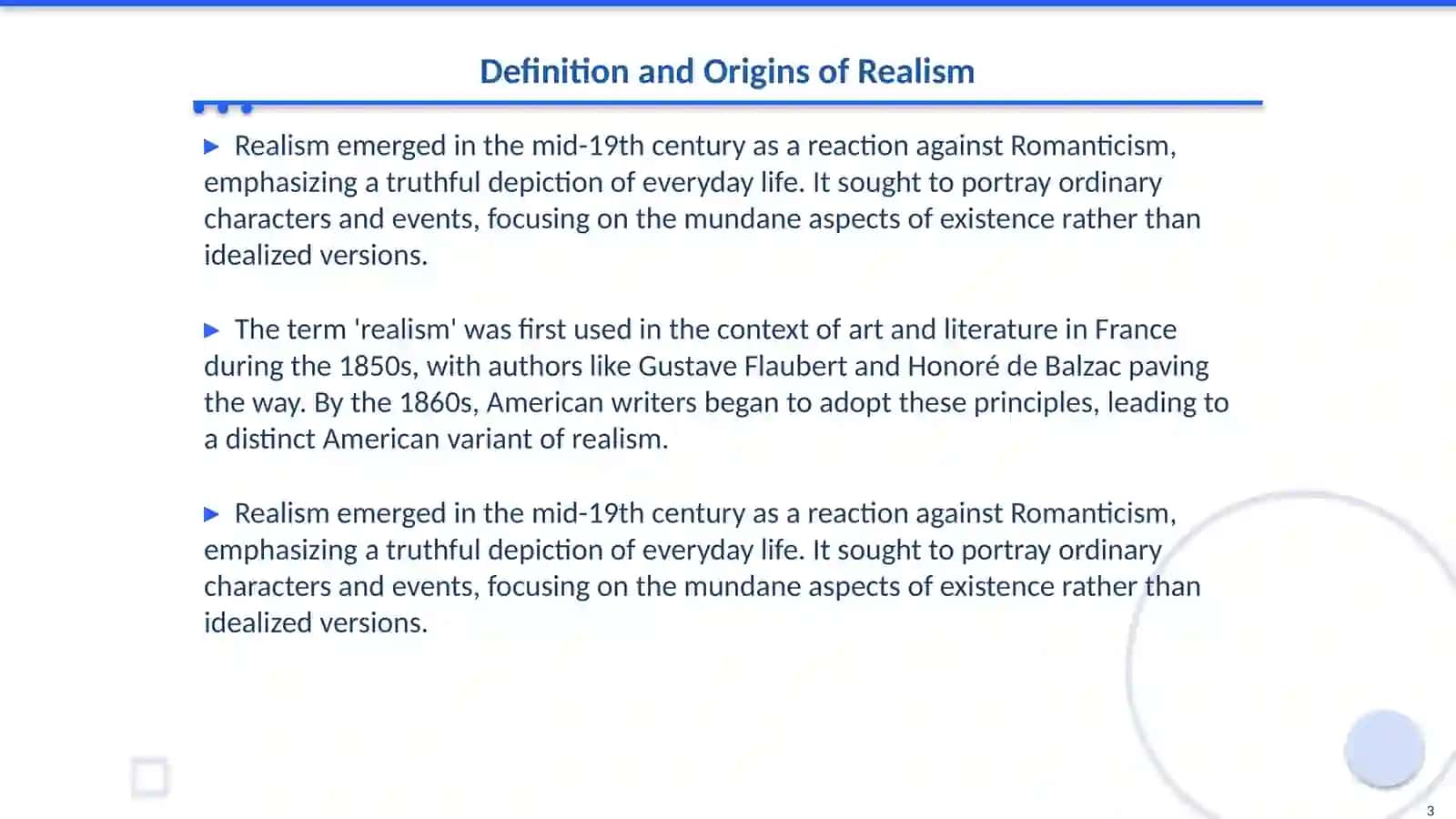 Realizm Amerika adabiyotida 3