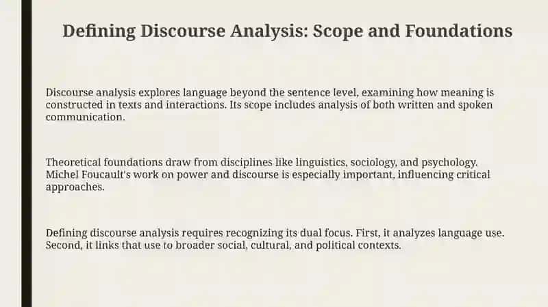Discourse analysis 3