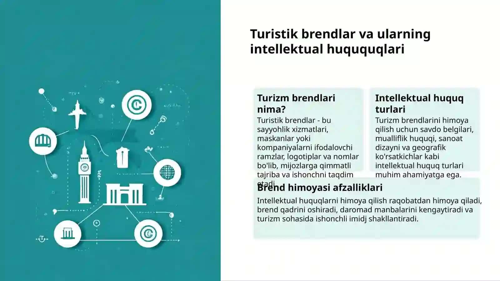 Intelektual mulk: turizmning yangi yo'nalishi 3