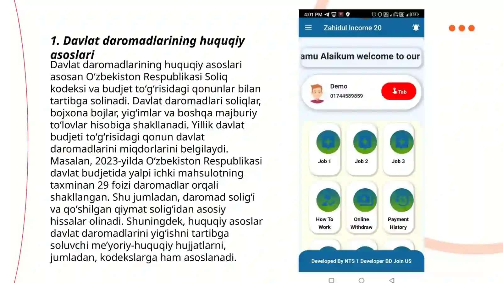Davlat daromadlarini huquqiy tartibga solish 3
