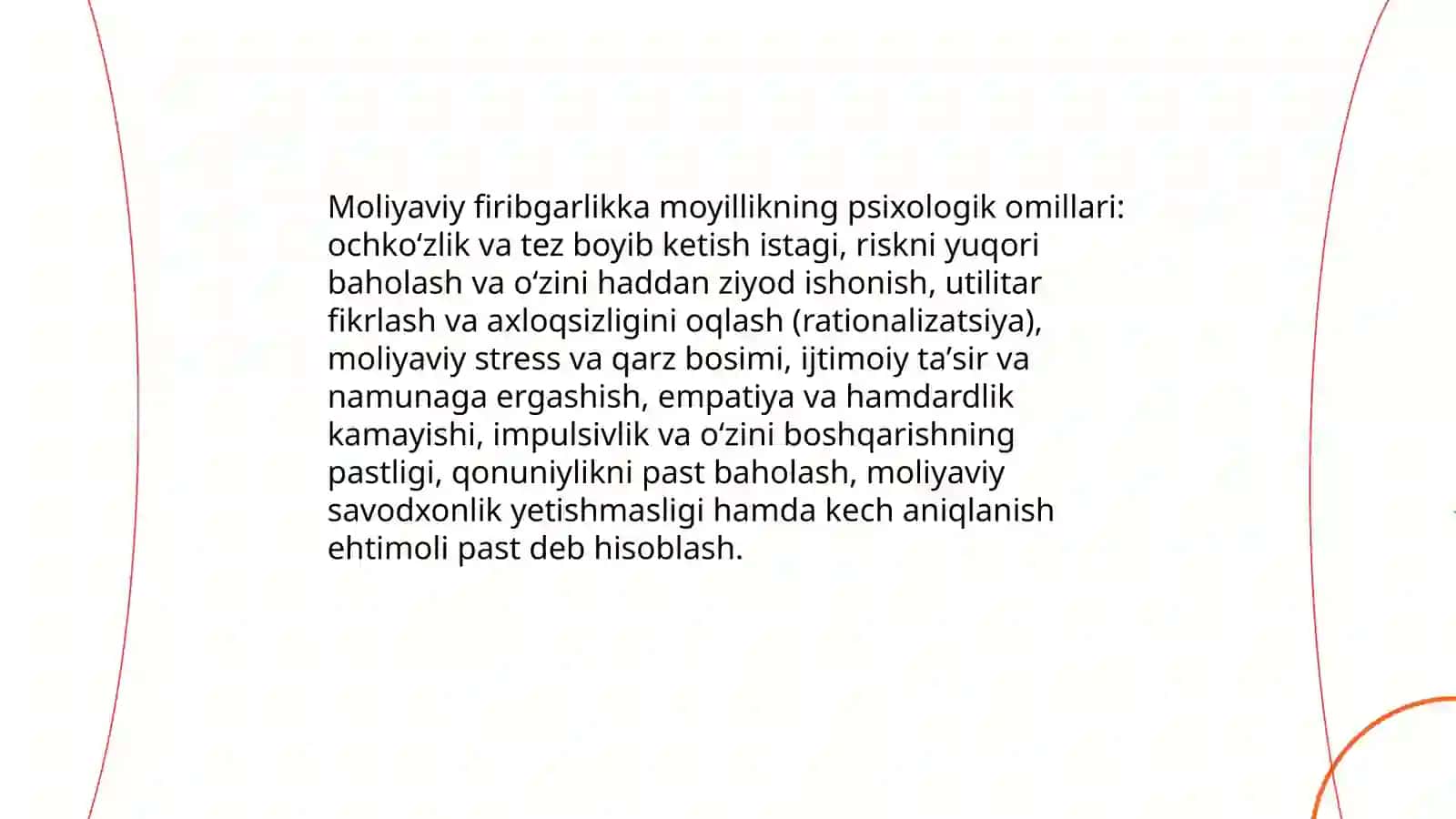 Moliyaviy firibgarlik va inson psixologiyasi 3