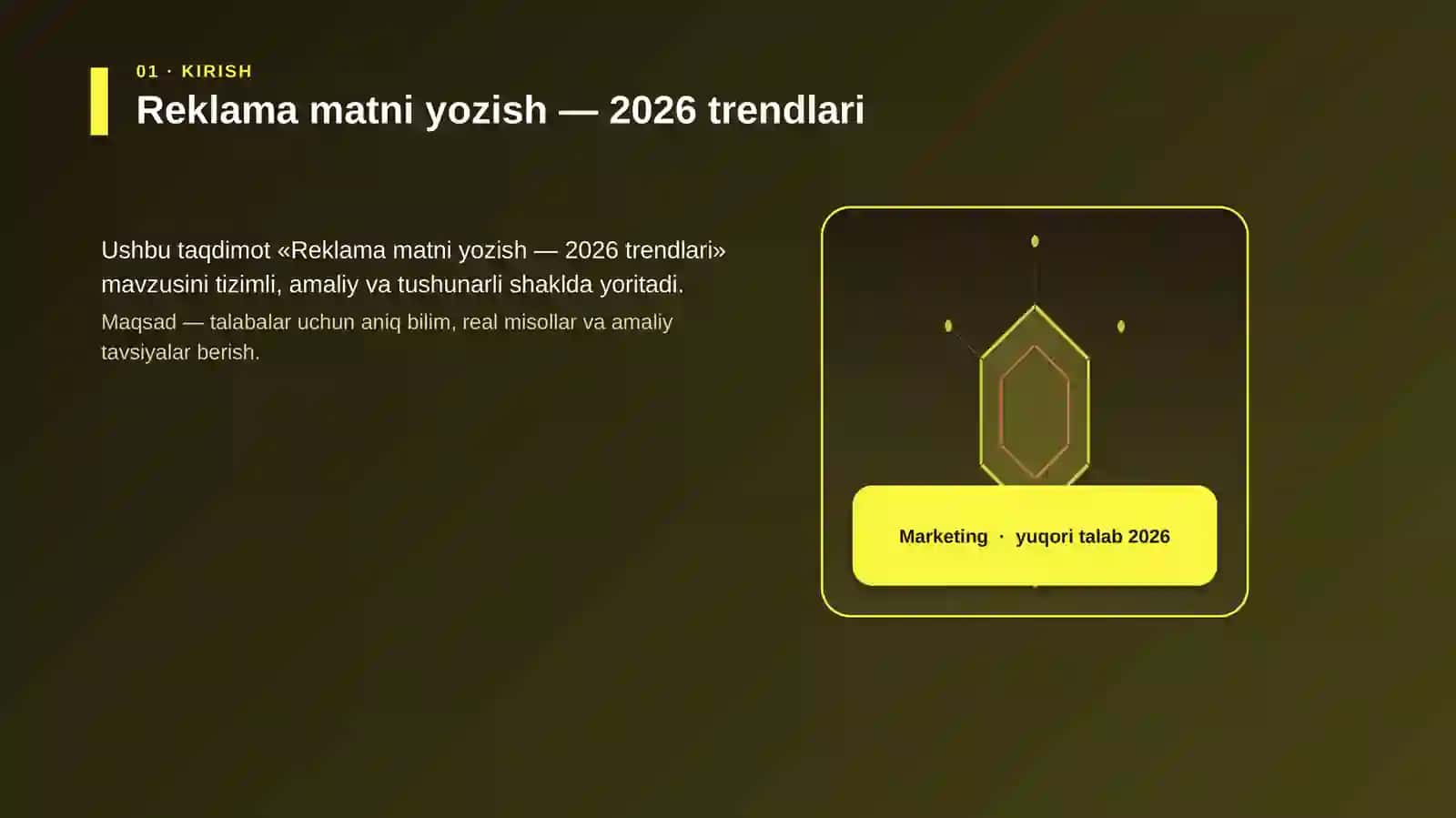 Reklama matni yozish — 2026 trendlari 3