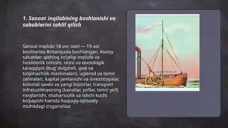Industrial sivilizatsiyaning tashkil topishi 3