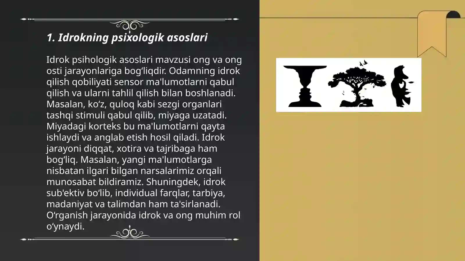 Idrokning psixologik asoslari 3