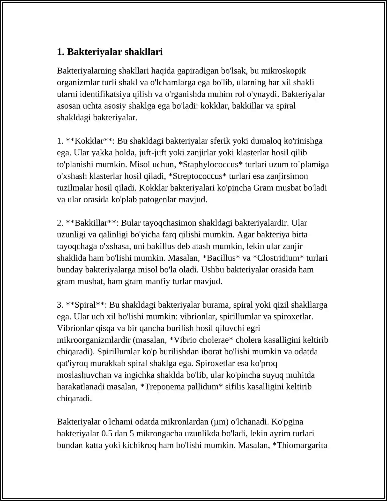 BAKTERIYALAR MORFOLOGIYASI 3