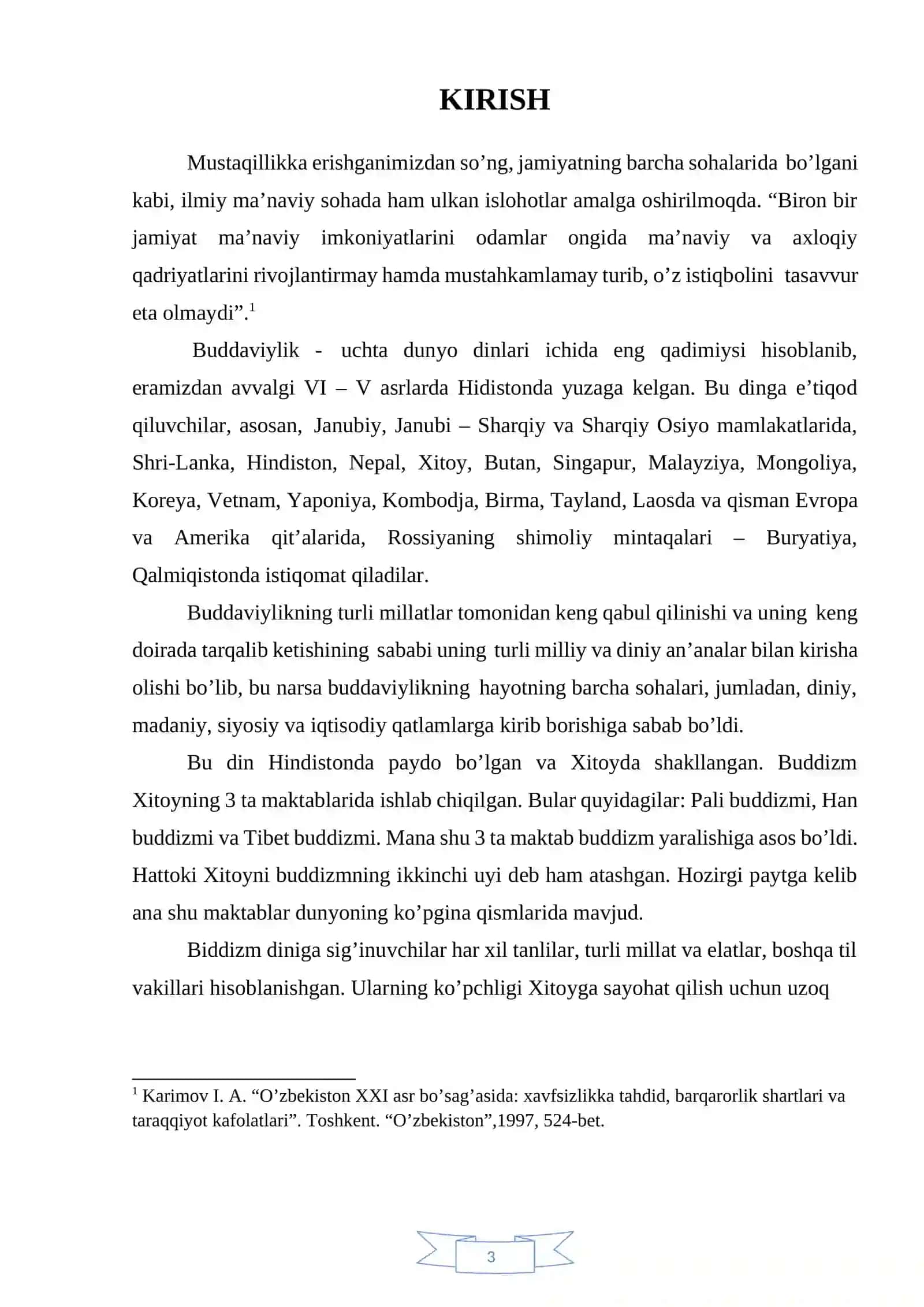 Xitoyga buddizmning kirib kelishi va rivojlanishi 3