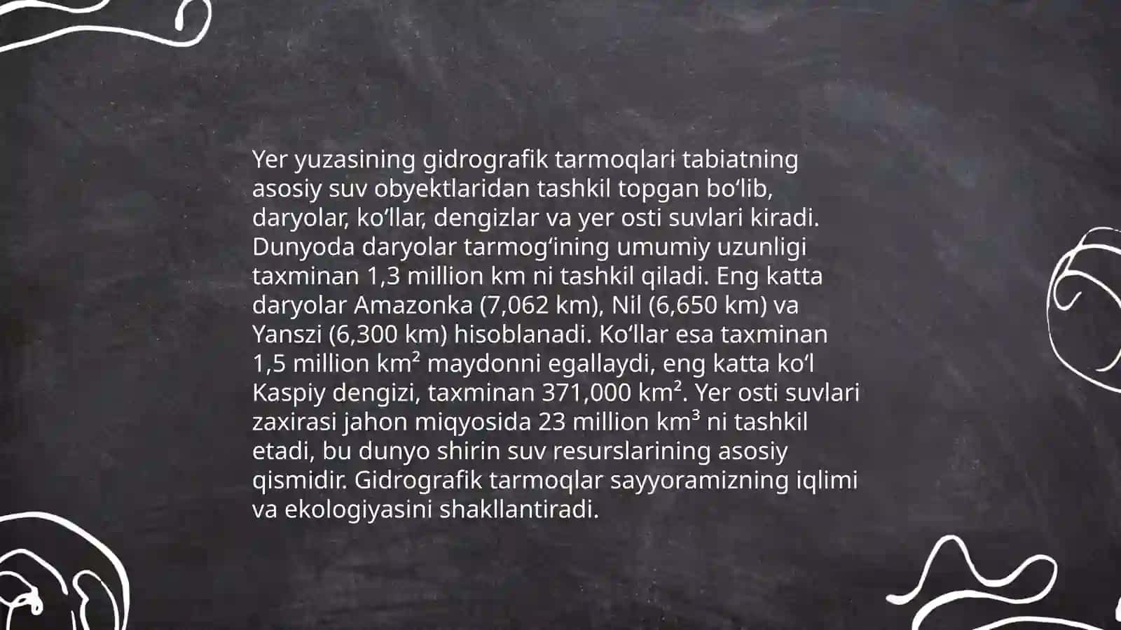 Materiklar gidrografiyasi 3
