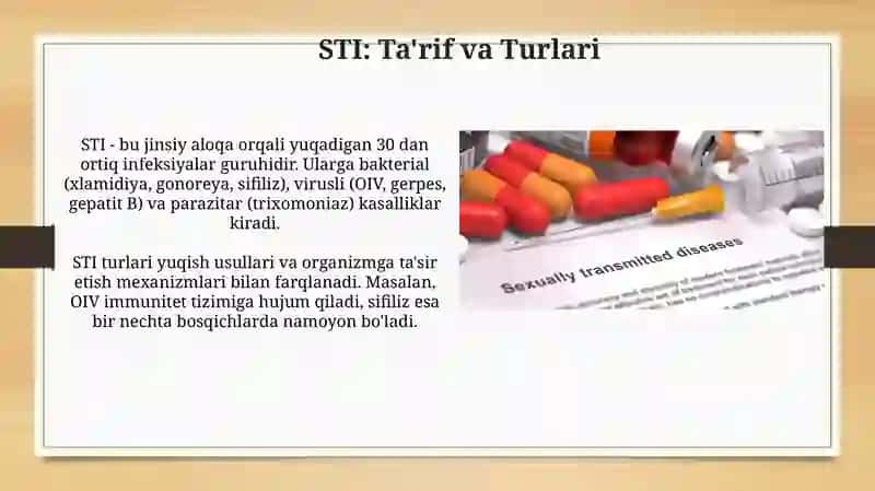 Jinsiy yoʻl bilan tarqaladigan infeksiyalar 3