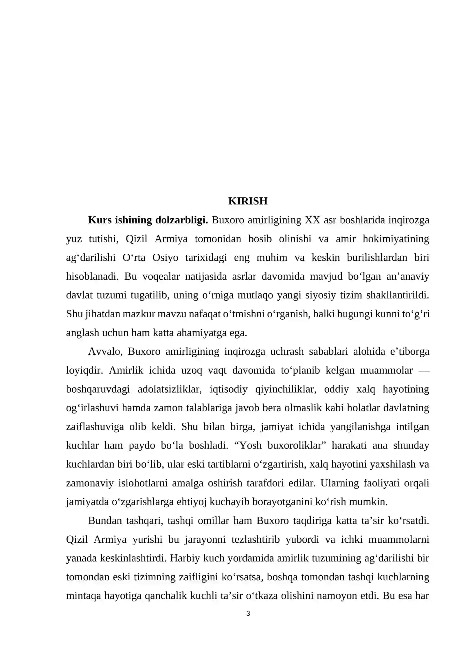 Buxoroga qizil armiyaning bosqini va amir hokimiyatining ag'darilishi 3