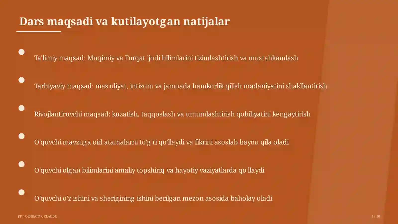 Muqimiy va Furqat ijodi (10-sinf) 3