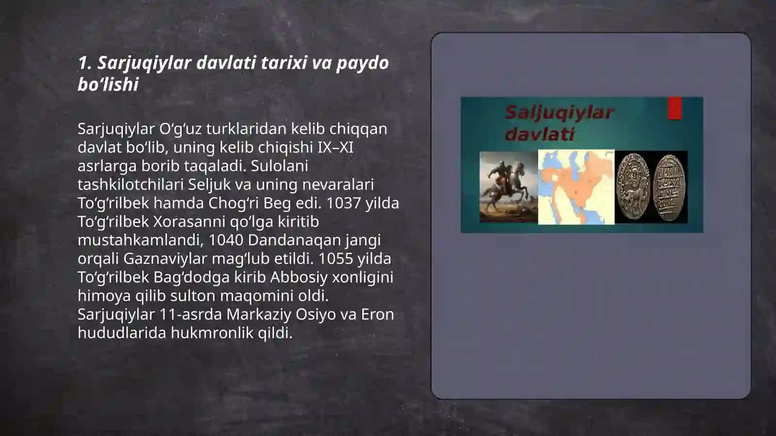 Sarjuqiylar 3